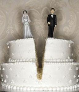 Wedding Cake Divided